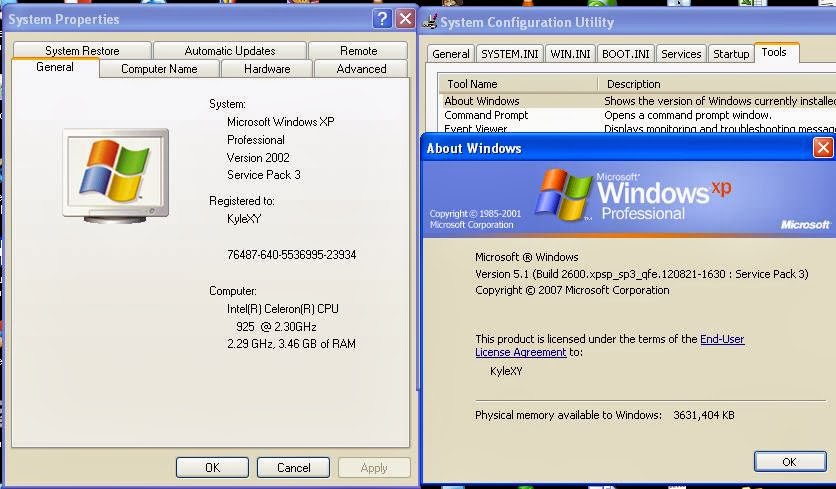 Cara membuat windows xp menjadi genuine