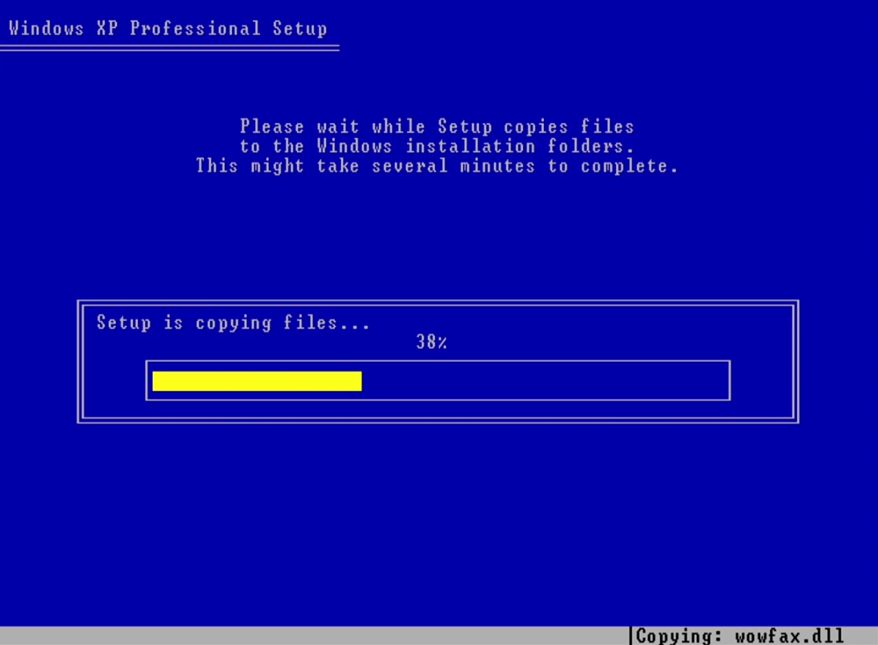 Cara install windows xp dengan flashdisk