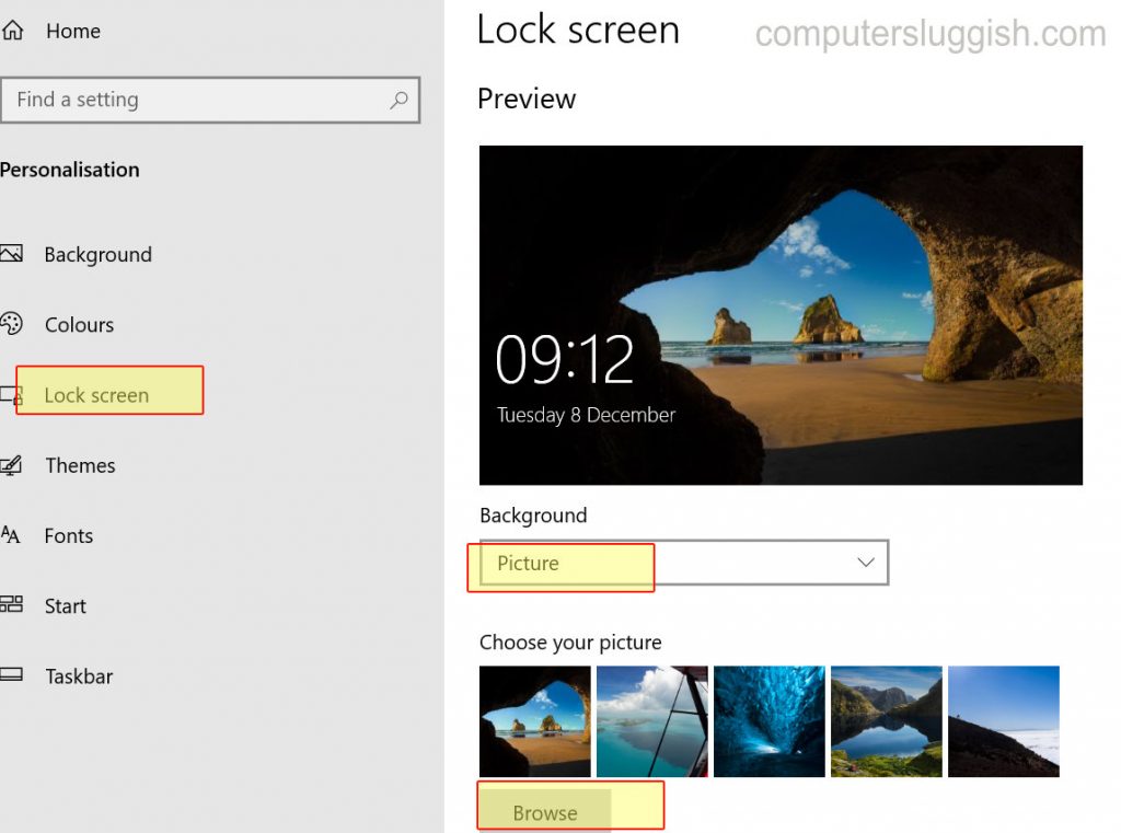 Windows lock change screen wallpaper logo sethi nishant tweet