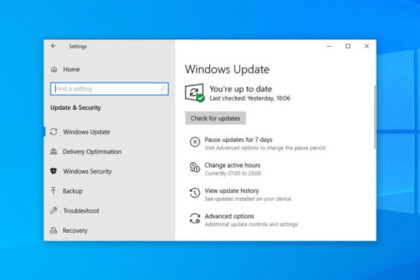 Cara menyalakan windows update