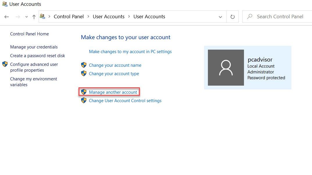 Cara mengganti password user account windows 8