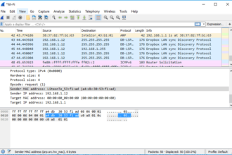 Wireshark windows install networking