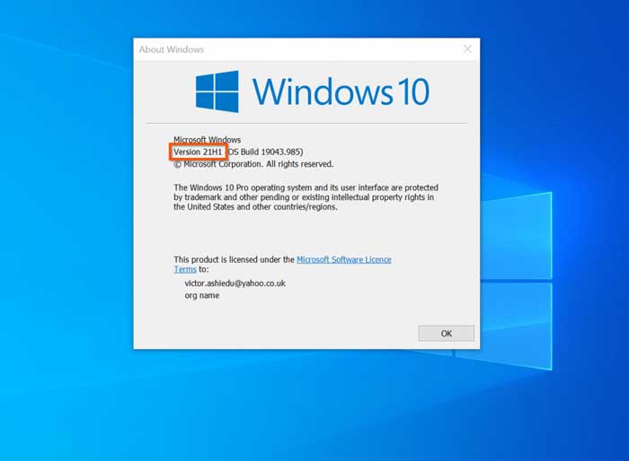 Windows version latest operating system microsoft update last windows10 says will tweet