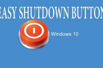 Cara mengembalikan tombol shutdown yang hilang windows 10