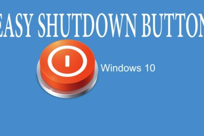 Cara mengembalikan tombol shutdown yang hilang windows 10