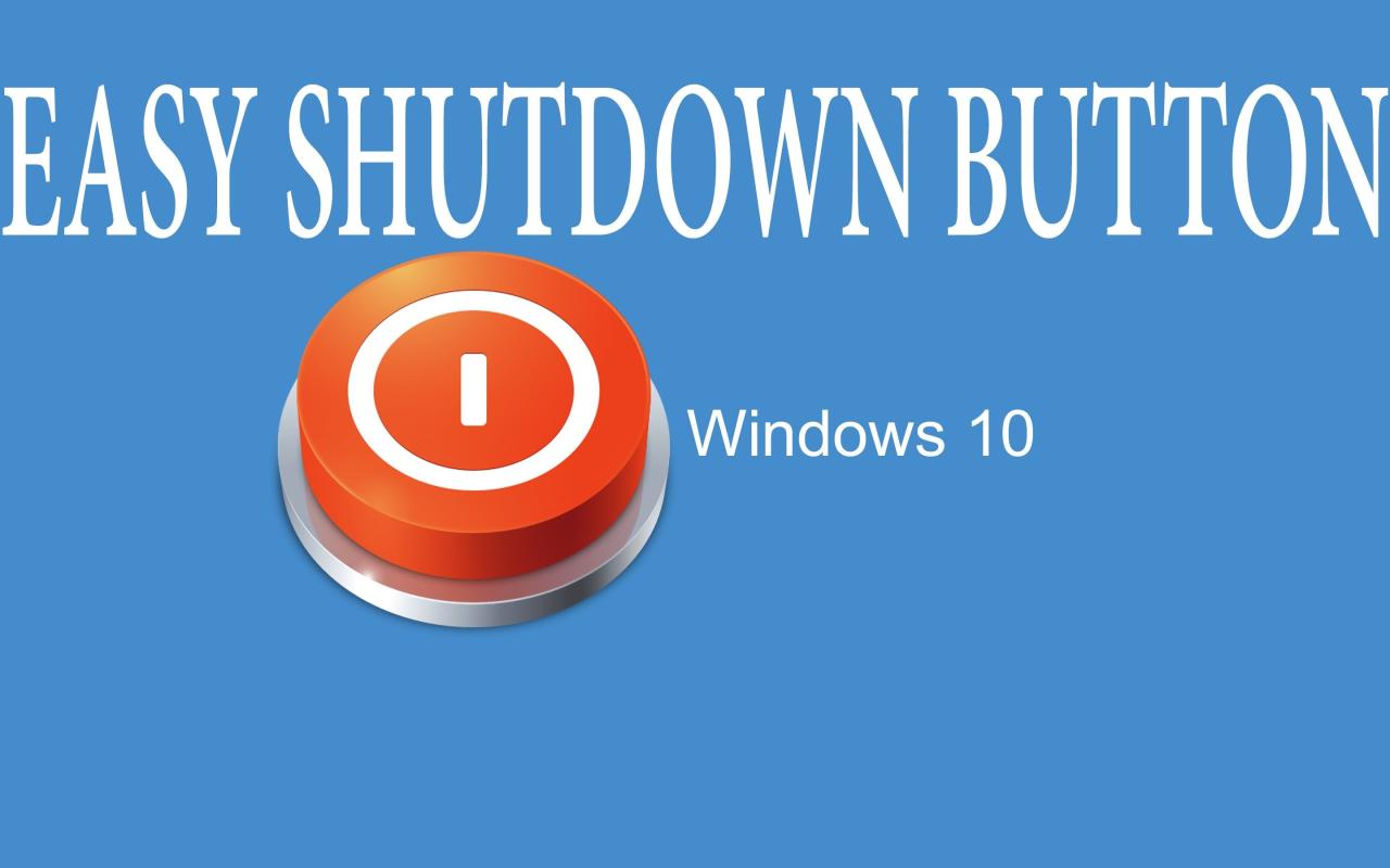 Cara mengembalikan tombol shutdown yang hilang windows 10