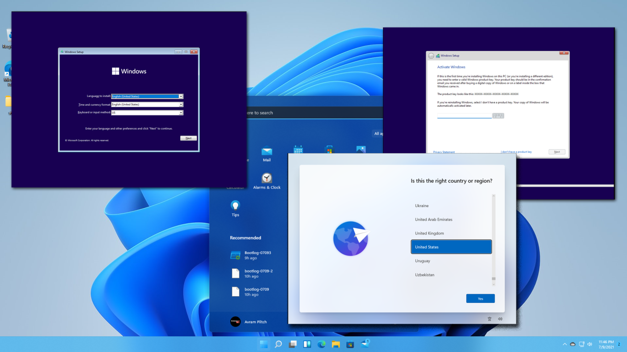 Cara menginstal windows 11